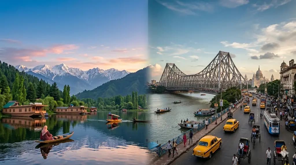 Kashmir Tour Package from Kolkata