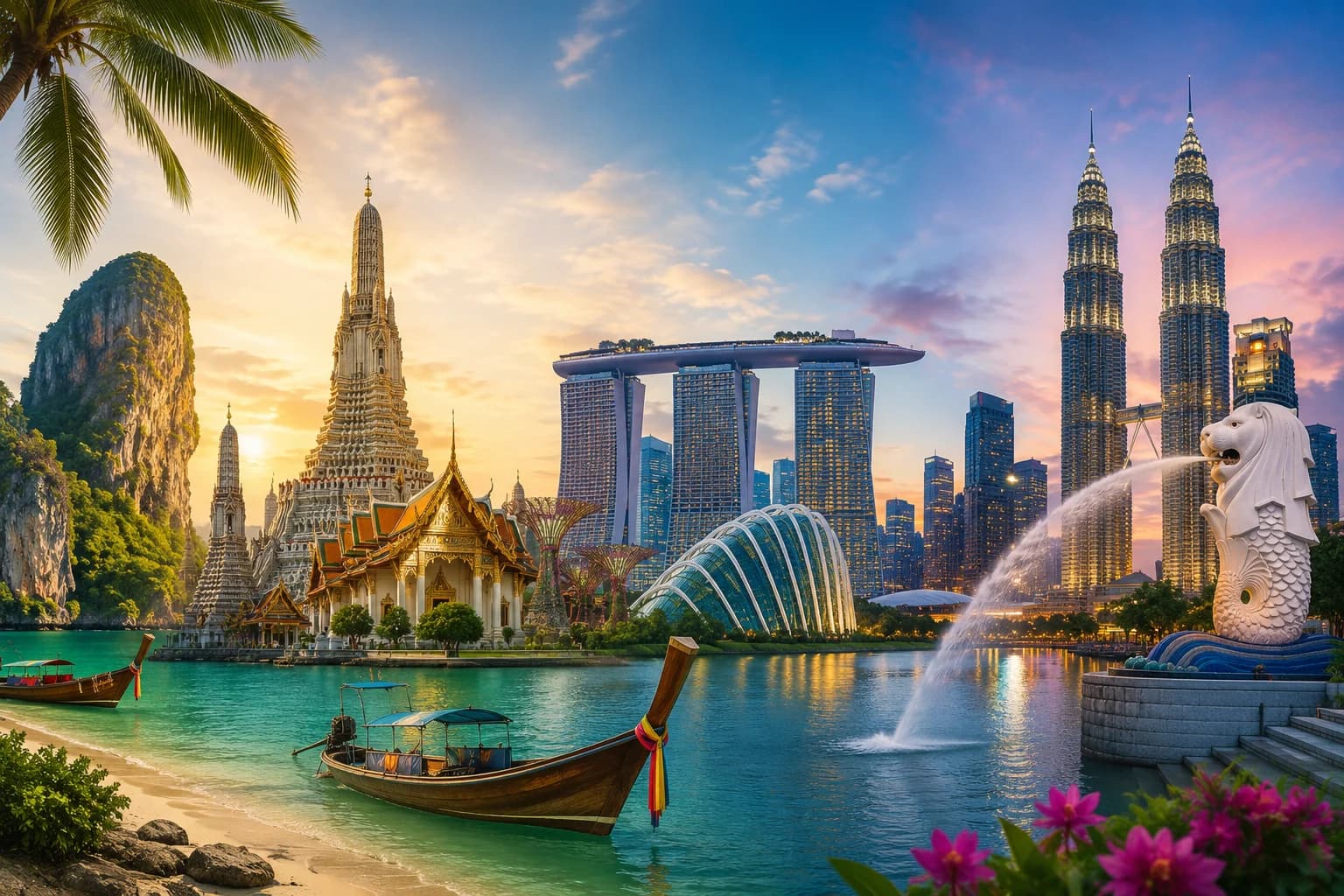 Singapore Malaysia Thailand Tour Package