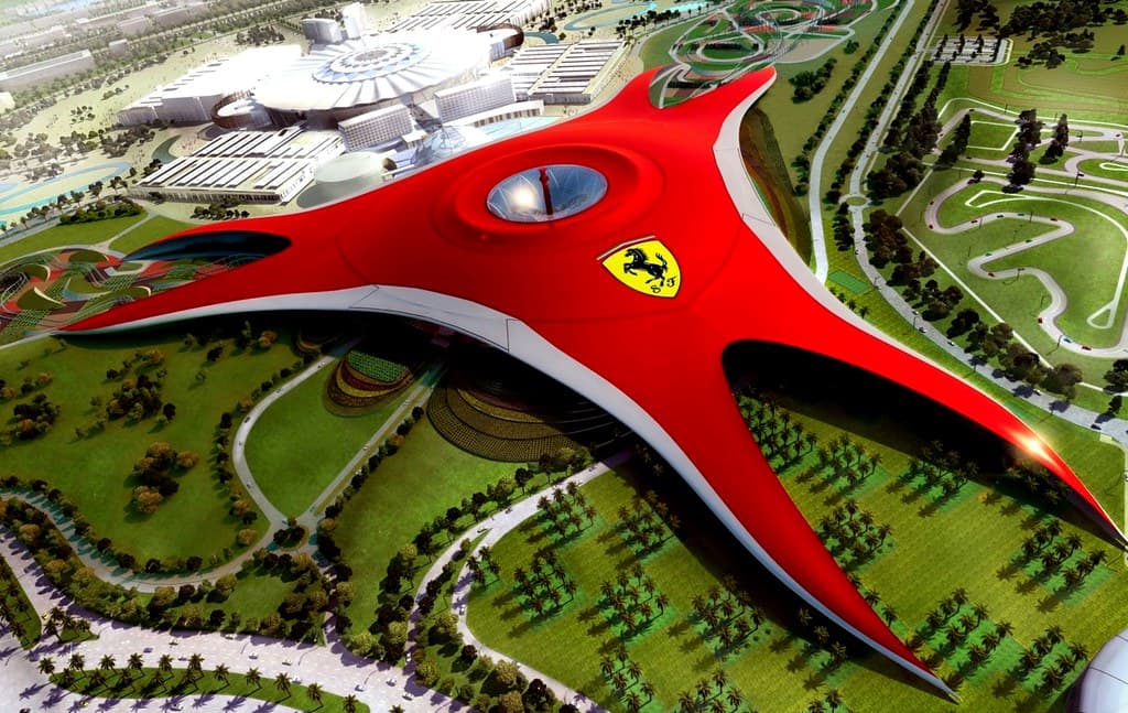 Adventure in Dubai with Ferrari world