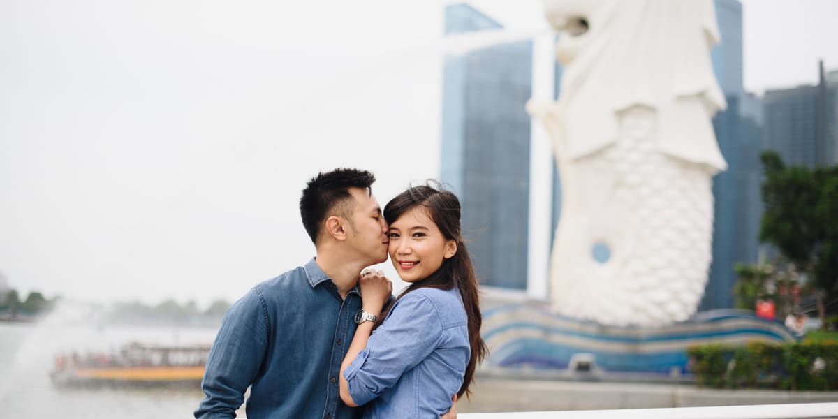 Romantic Singapore with Flyer Experience from Bangalore
