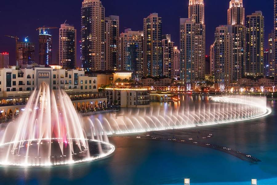 Dubai Fountain - Dubai Vacation Packages