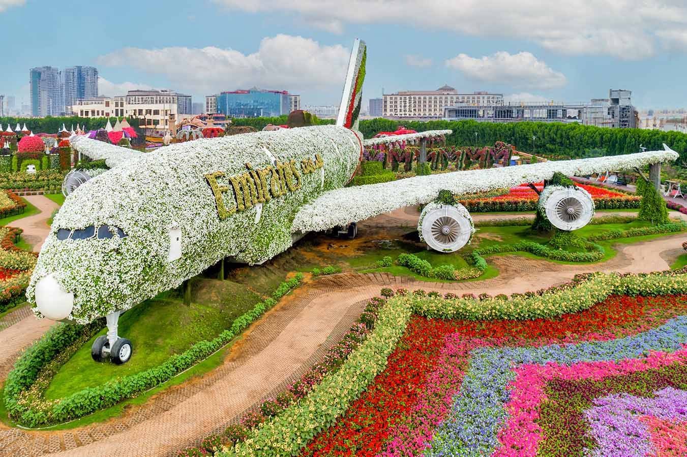 Dubai Miracle Garden - Dubai trip packages from Delhi