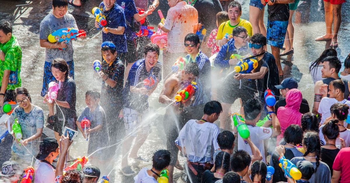 Songkran festival  - Thailand trip packages from kolkata