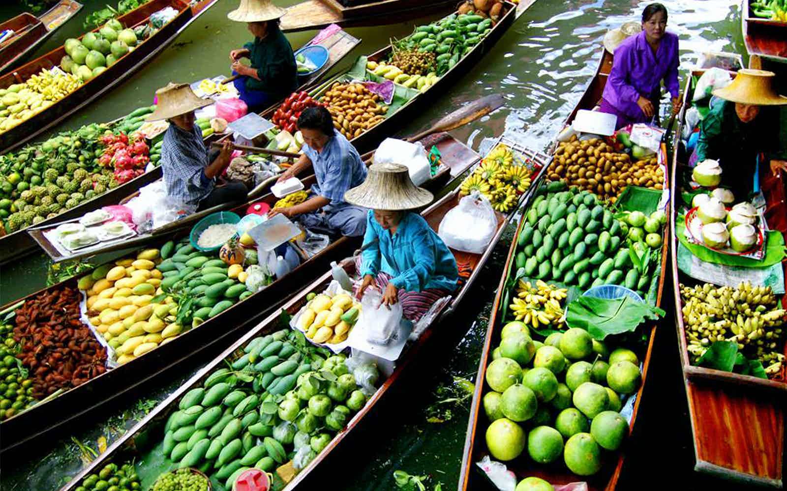 Floating Markets in Thailand - Thailand travel packages from Chennai