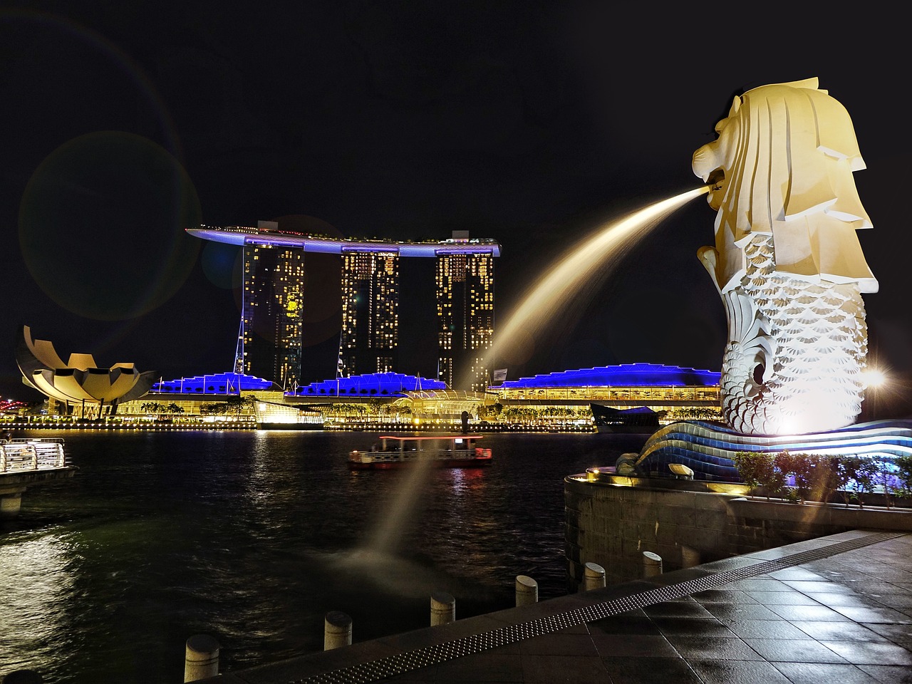 Merlion Park - Singapore Trip Packages from Kerala