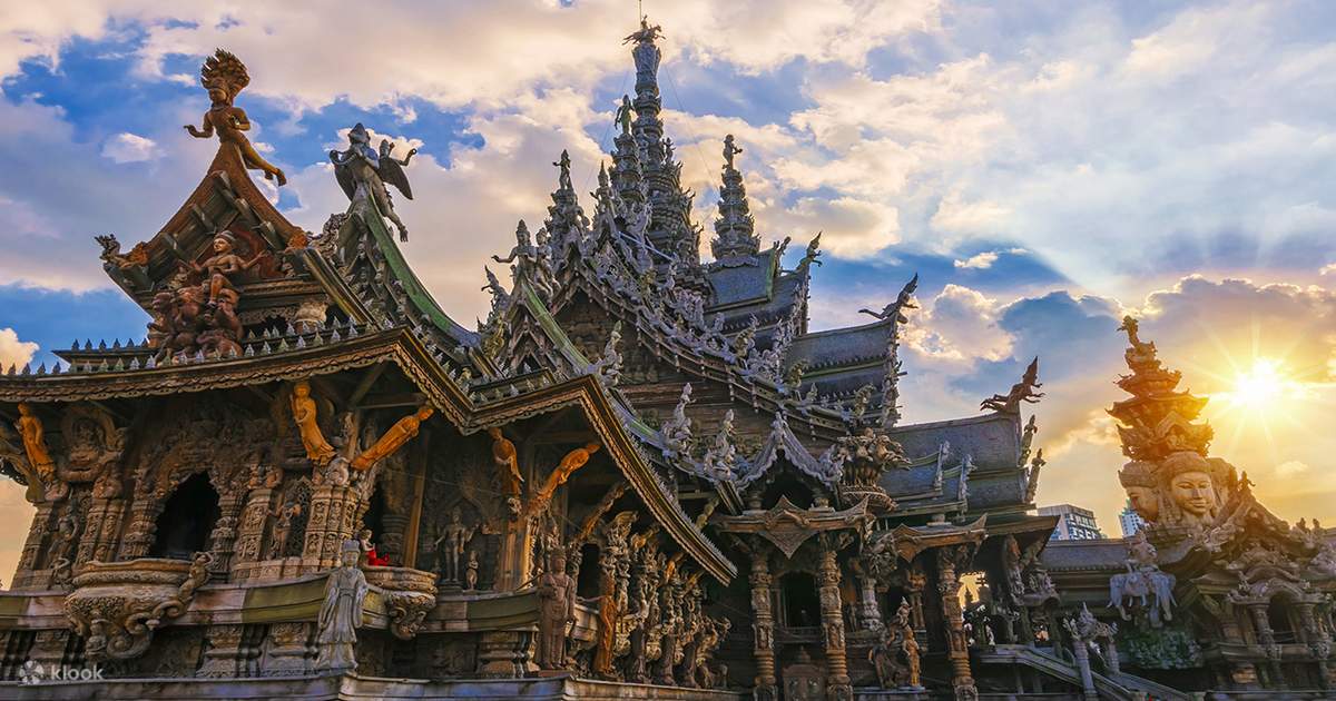 sanctuary of truth - Thailand adventure packages from Kerala