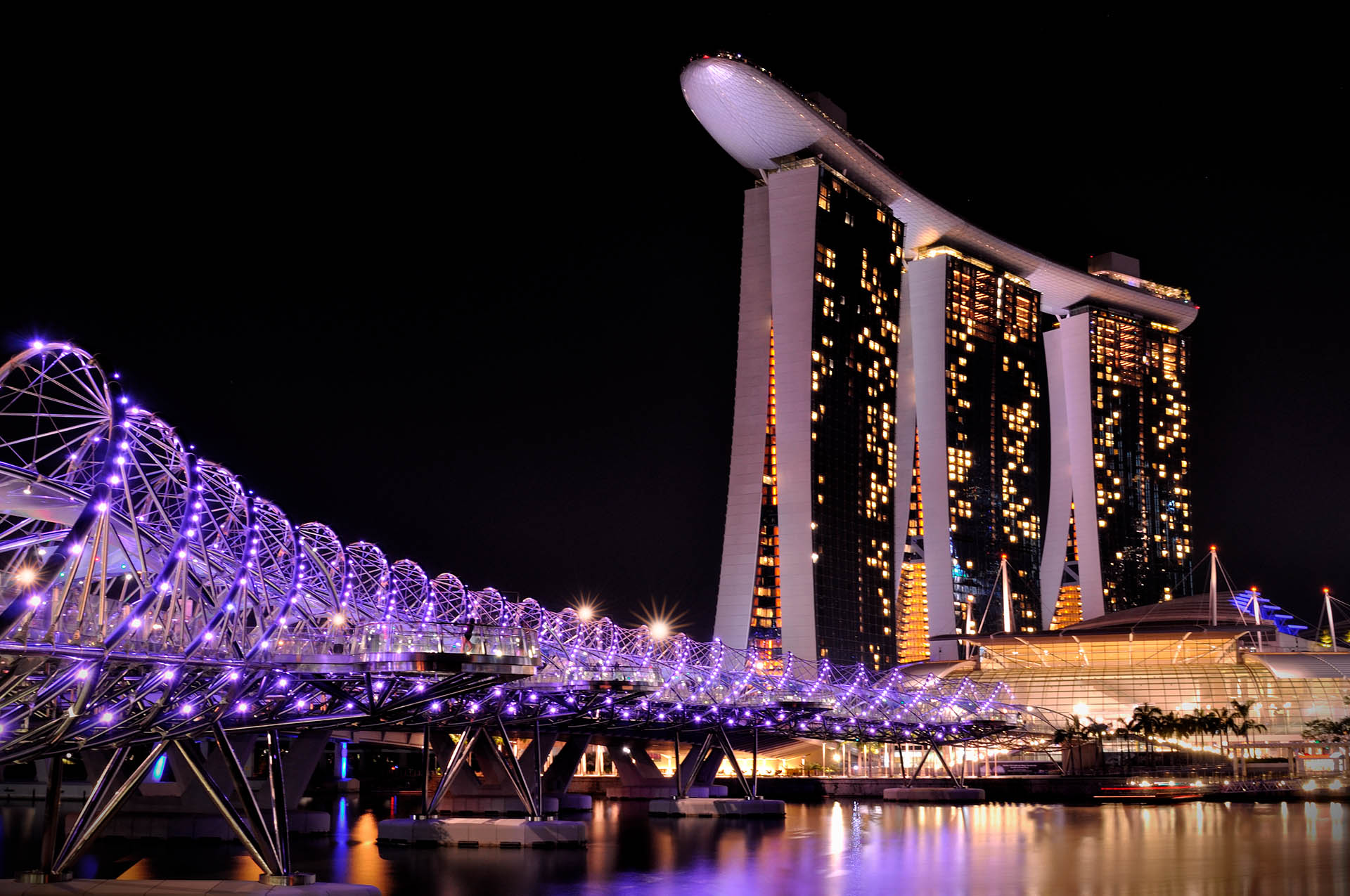 Helix Bridge - Singapore travel packages from Kerala