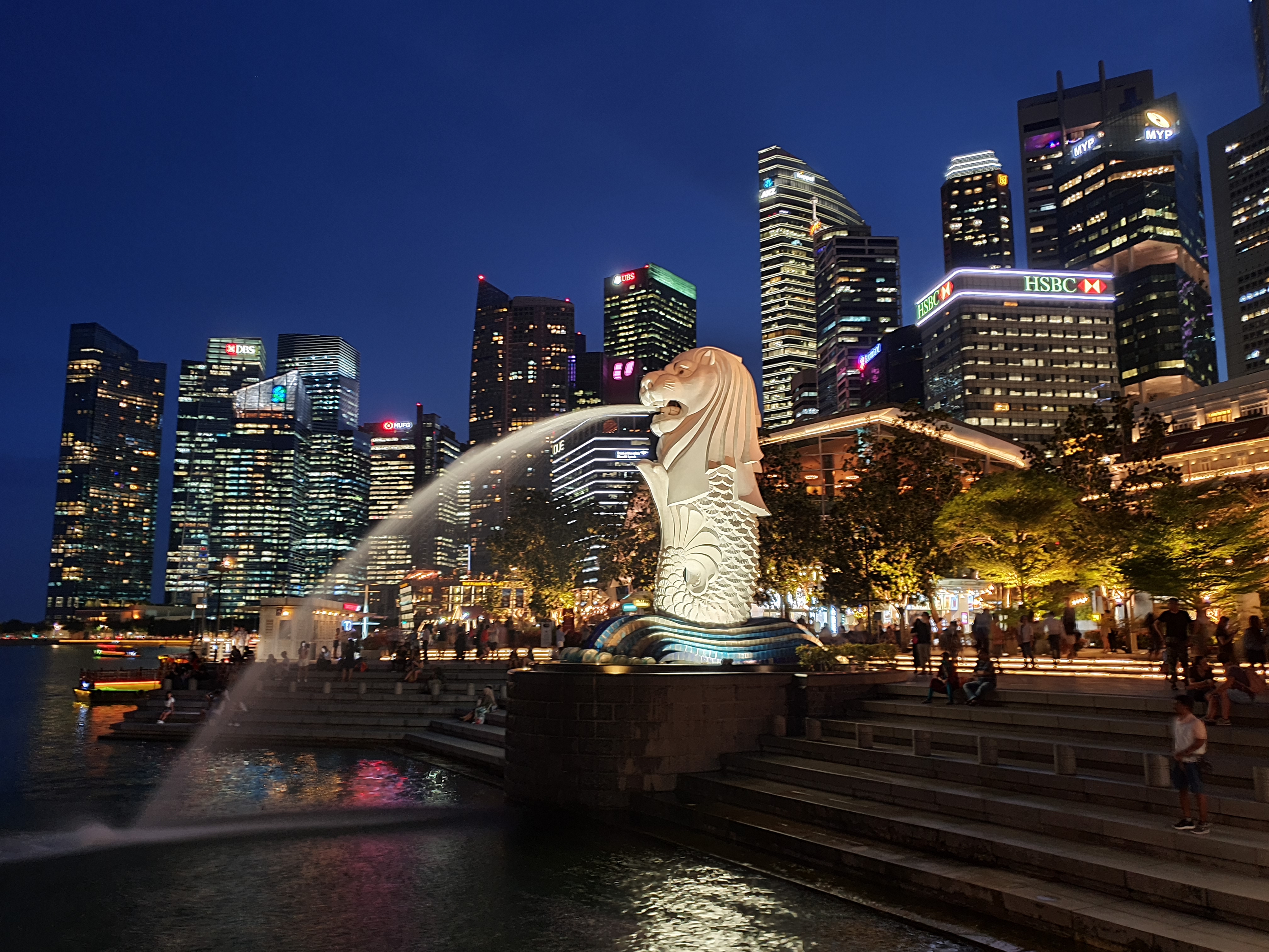 Merlion Park in Singapore - singapore trip packages from jaipur