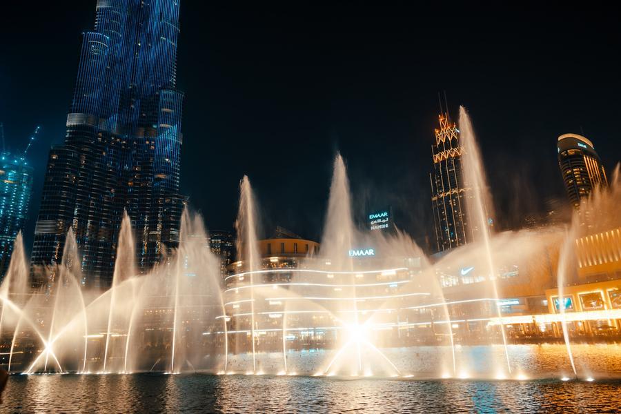 Dubai Fountain - Dubai Holiday Packages from Ahmedabad