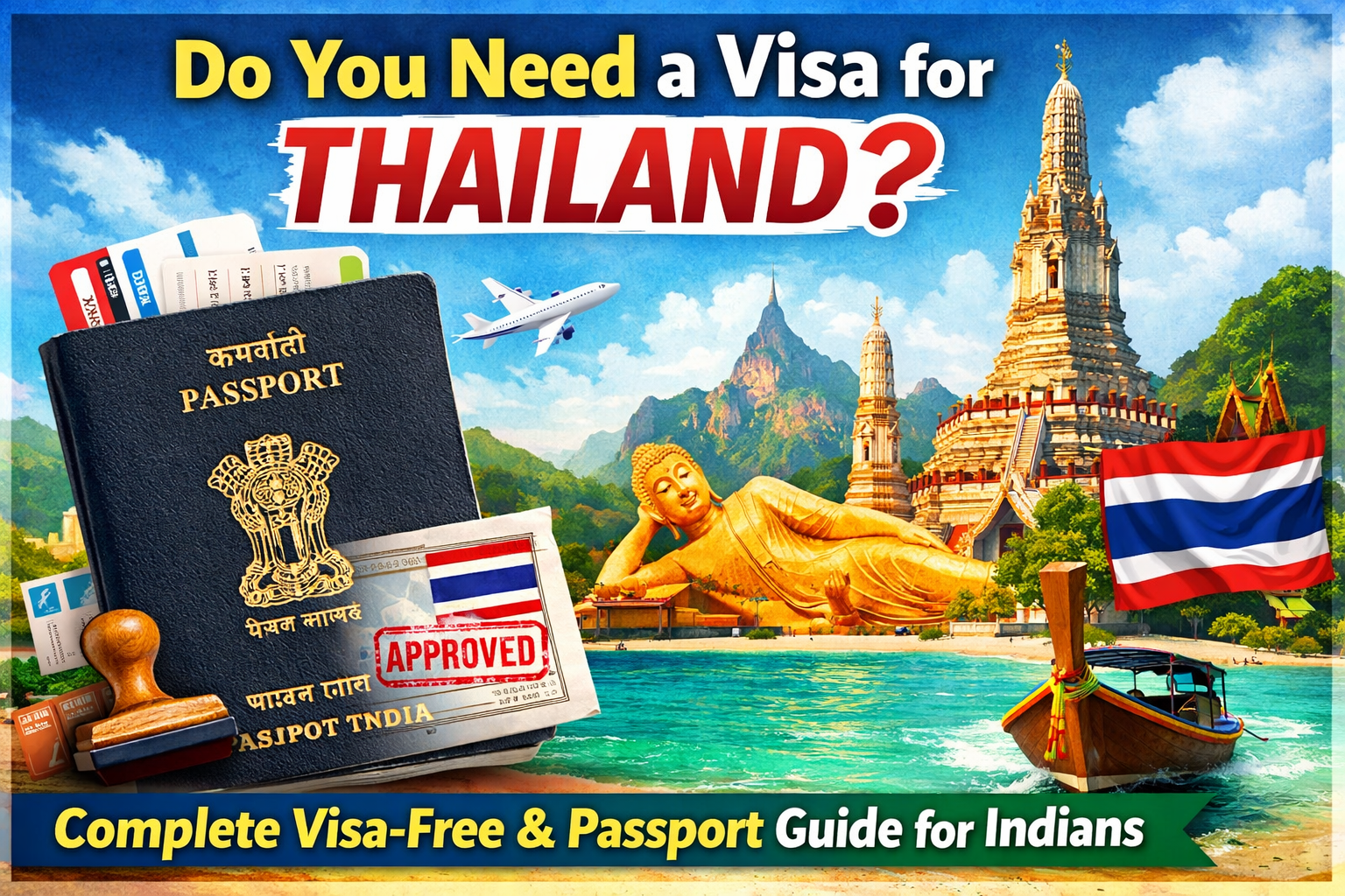 Do You Need a Visa for Thailand Complete Visa-Free & Passport Guide for Indians