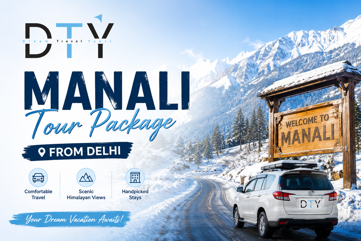 Manali Tour Package From Delhi