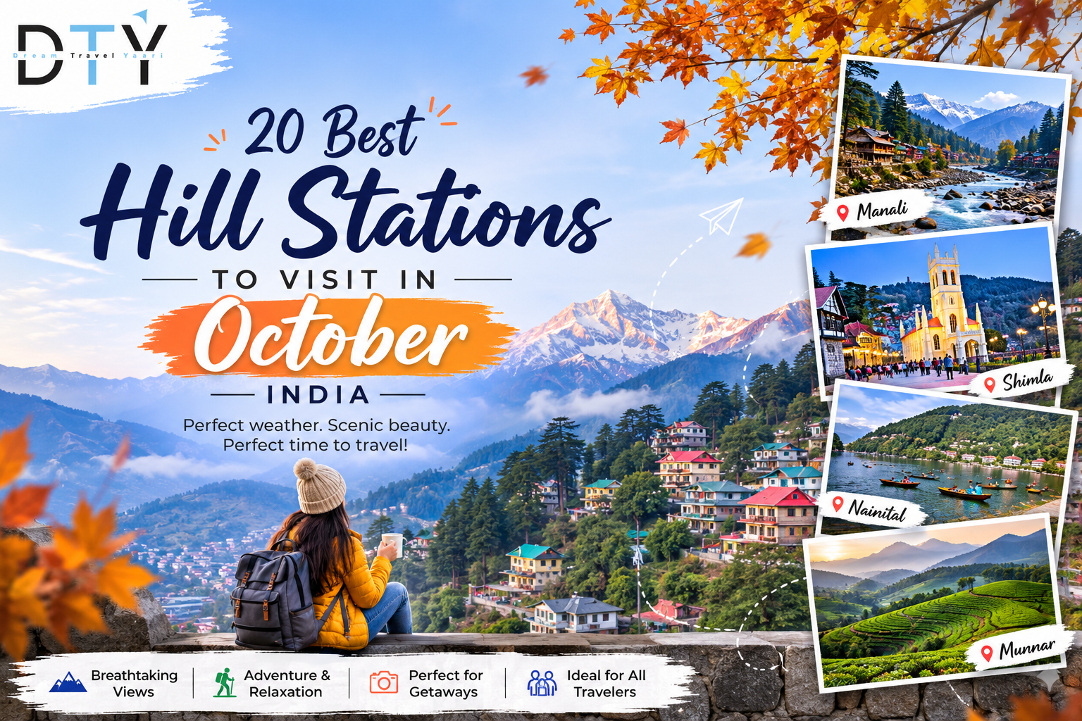 20 Best Hill Stations To Visit in October India