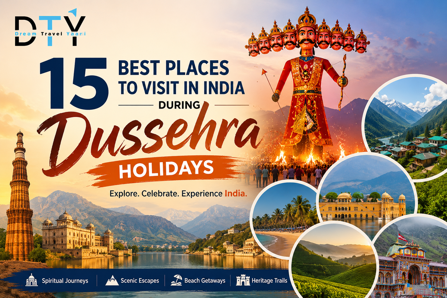 15 best places to visit in India during Dussehra holidays