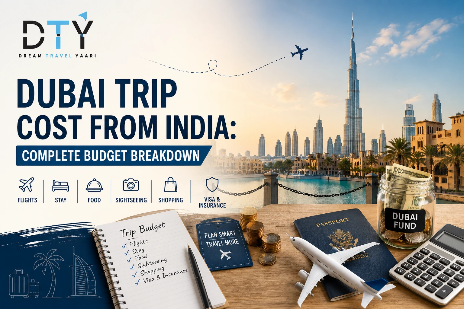 Dubai Trip Cost from India in 2026: Complete Budget Breakdown