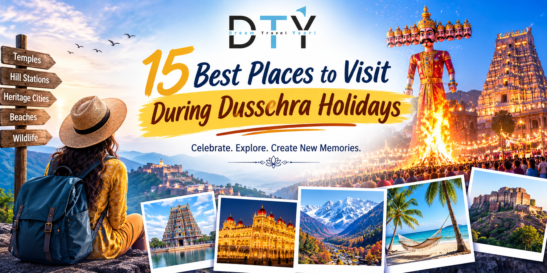 15 best places to visit during Dussehra holidays
