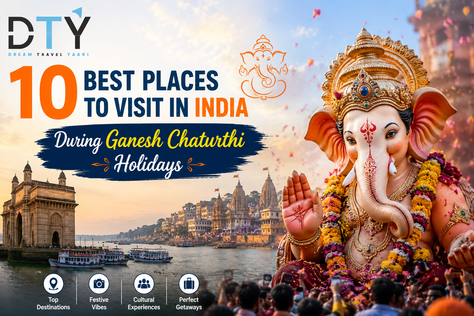10 best places to visit in India during Ganesh Chaturthi holidays